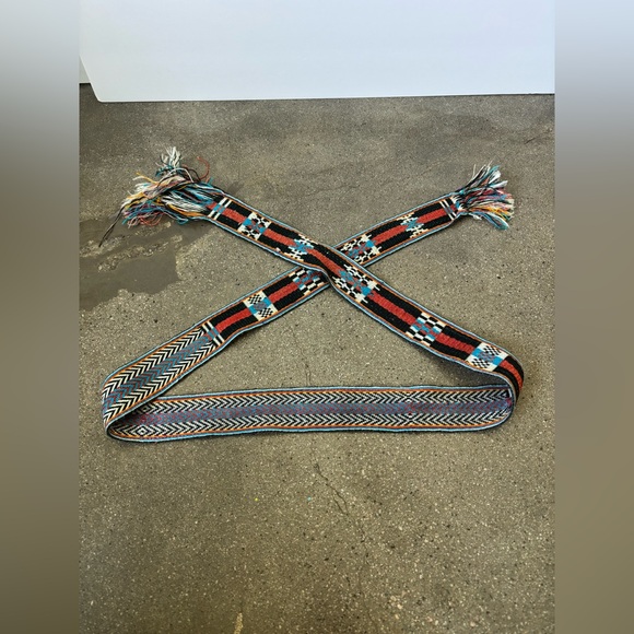 Multicolor Woven Women's Belt - Picture 1 of 6